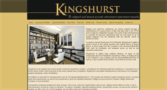 Desktop Screenshot of kingshurst.co.za