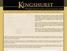 Tablet Screenshot of kingshurst.co.za